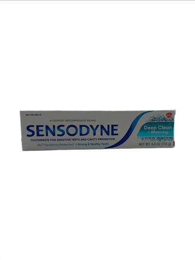 28686 - Sensodyne Toothpaste, Deep Clean - 4.0 oz. 08700 - Box:  - Loc: F1