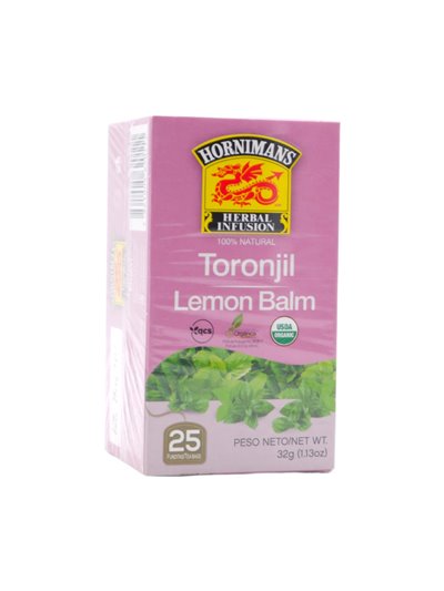 28702 - Hornimans Toronjil & Lemon Balm Tea - 25 bag - Box:  - Loc: R7