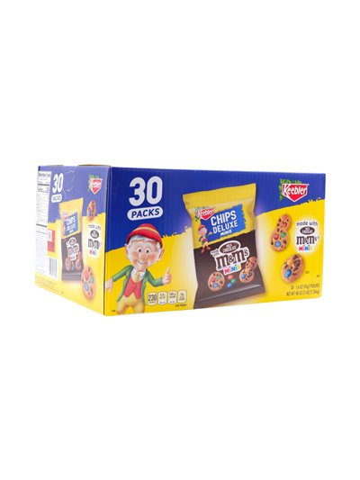 28703 - Keebler Milk Chocolate M&M Minis Original - 30 Pack - Box:  - Loc: F5