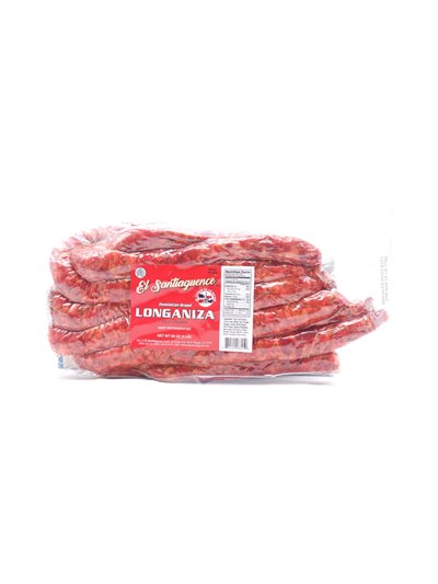 28725 - El Santiaguence Longaniza 80oz ( 5 Lb ) - Box:  - Loc: 