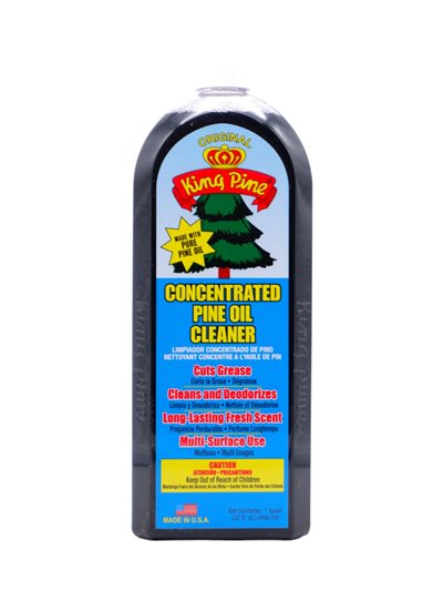 28732 - King Pine Oil Cleaner  Black - 32 fl. oz. (Case of 12) - Box:  - Loc: C12