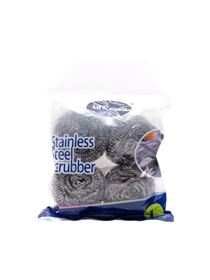 28739 - All For You, Stainless Steel Scrubber ( 25g ) - 3ct - Box:  - Loc: J8