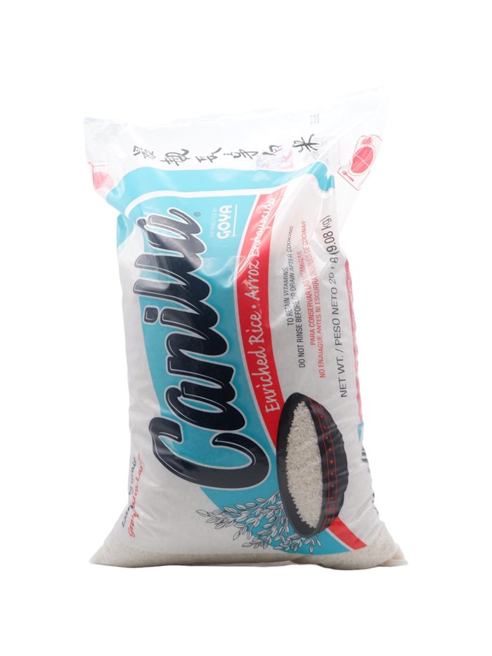 28791 - Canilla Rice ELG 4% - 20 Lb. - Box:  - Loc: R2