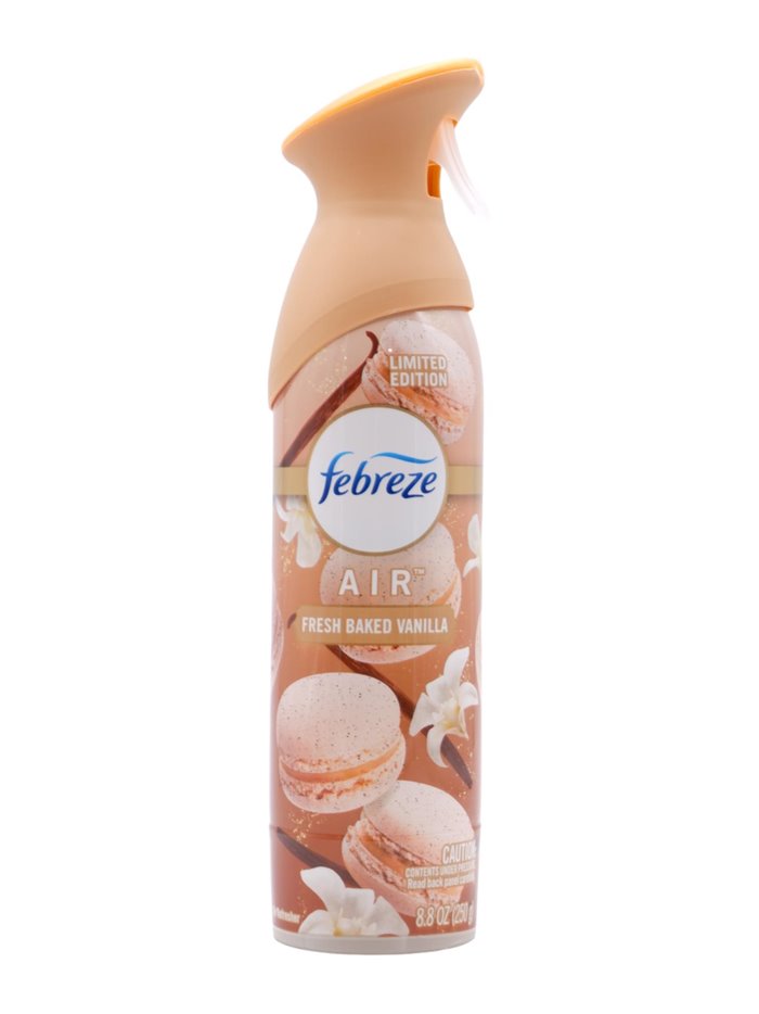 28824 - Febreze Air Spray Fresh Baked Vanilla - 300ml. (Case of 6) - Box:  - Loc: I7