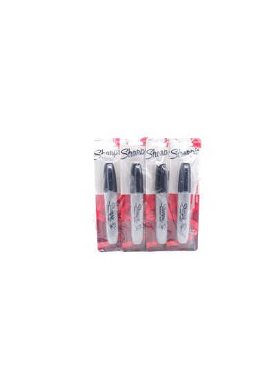28978 - Sharpie Permanent Black Marker (Pkg Of 6). 30101PP - Box:  - Loc: 