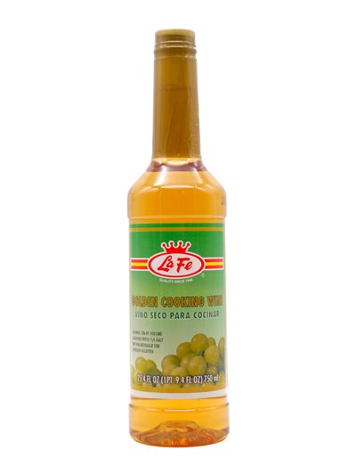 28986 - La Fe Cooking Wine, Golden - 25.4 fl. oz. (Case of 12) - Box:  - Loc: S10