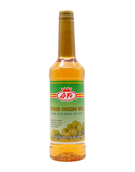 28986 - La Fe Cooking Wine, Golden - 25.4 fl. oz. (Case of 12) - Box:  - Loc: S10
