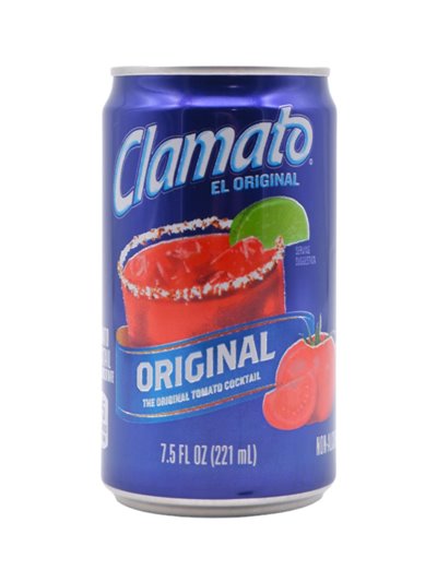 29028 - Clamato Tomato Cocktail, Original - 7.5 fl. oz. (24 Pack) - Box:  - Loc: E4