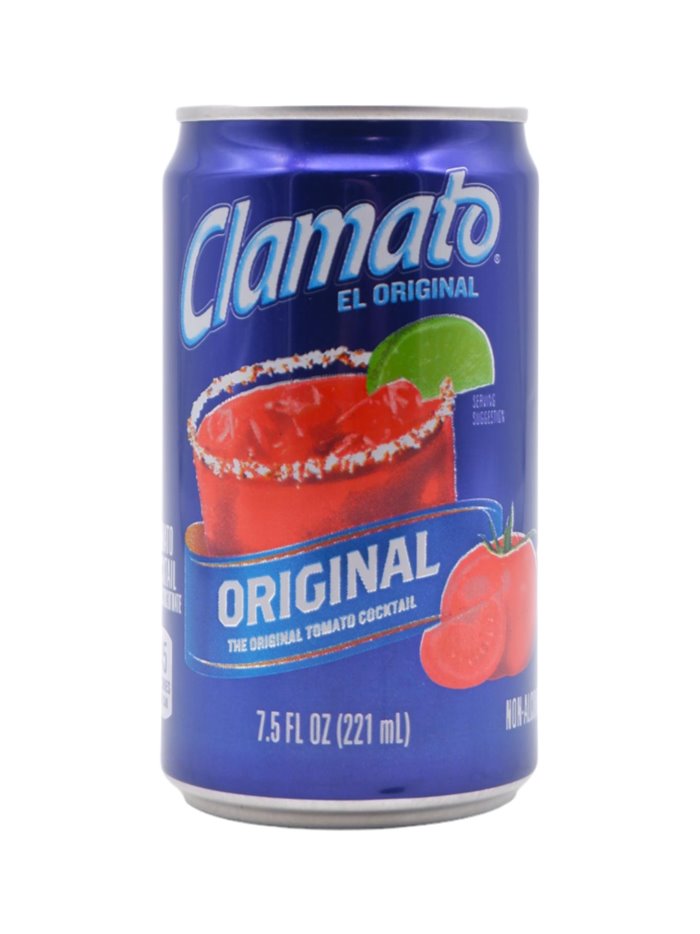 29028 - Clamato Tomato Cocktail, Original - 7.5 fl. oz. (24 Pack) - Box:  - Loc: E4