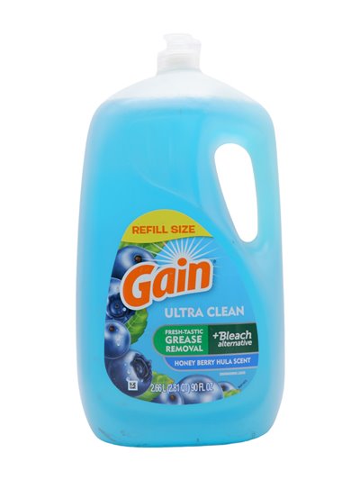 29061 - Gain Liquid Dish Washer, Ultra Honey Berry Hula /6 - 90 fl. oz. (0357) - Box:  - Loc: C2
