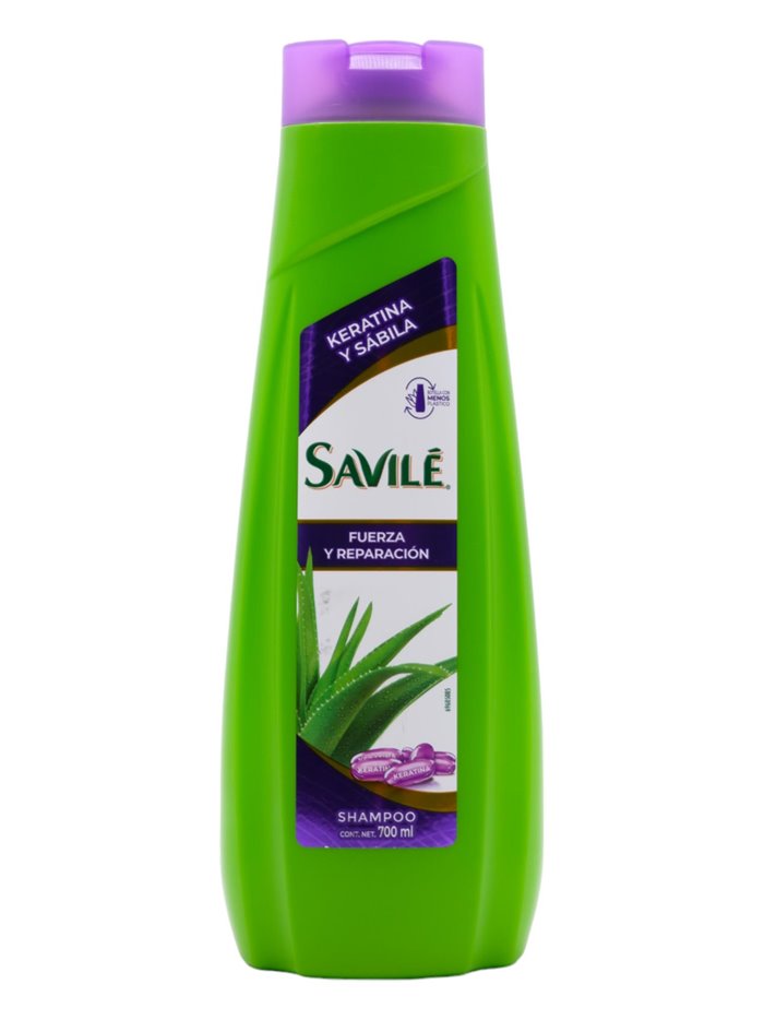 29080 - Savile Shampoo, Keratina & Sabila - 12/700ml - Box:  - Loc: K12