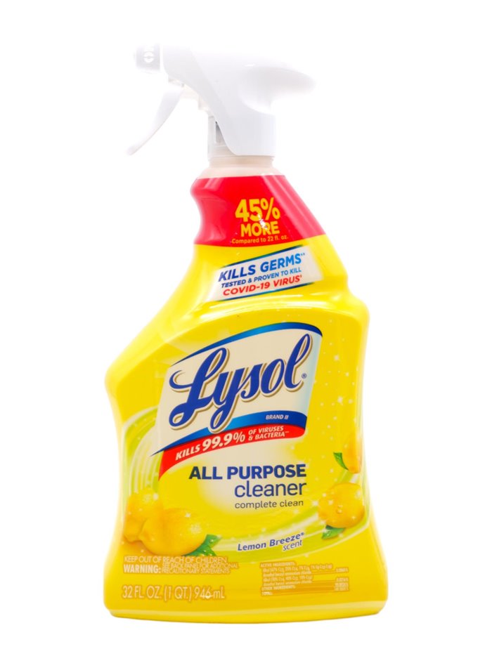 29108 - Lysol All Purpose Cleaner. Lemon Breeze Scent - 32 fl. oz. 3016584 - Box:  - Loc: I5