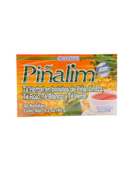 29111 - Piñalim Te Rojo, Blanco y Verde  3.2 oz - Box:  - Loc: M1