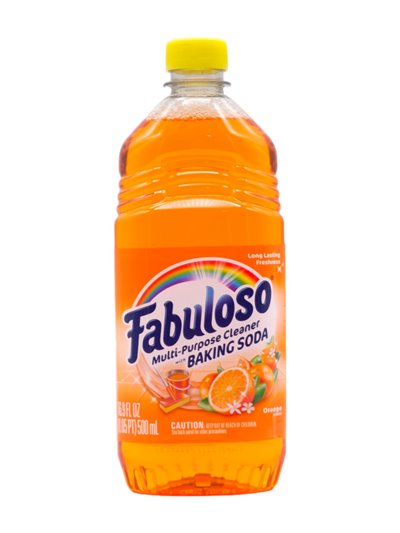 29235 - Fabuloso Orange baking Soda - 16.9 fl. oz. (Case of 24) - Box:  - Loc: D9