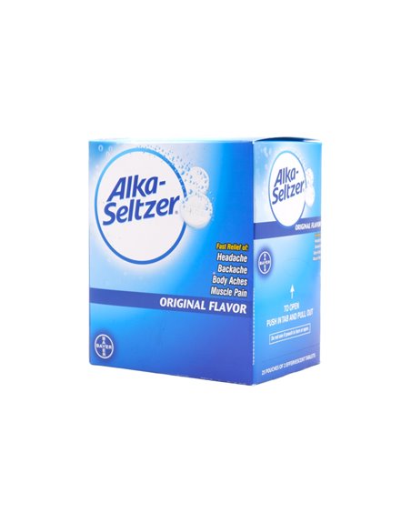 29240 - Alka - Seltzer Original - 25ct - Box:  - Loc: K1
