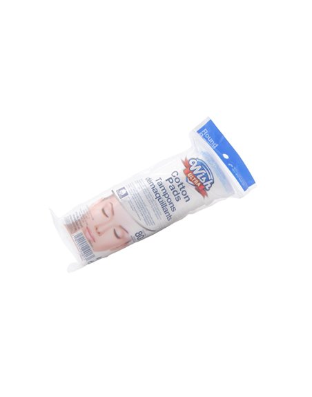29244 - Wish Cotton Pad Round - 80ct (Pkg Of 12) - Box:  - Loc: J4