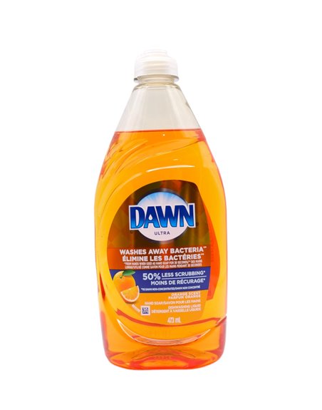 29293 - Dawn Dishwashing Liquid, Orange - 16 fl. oz. (Case of 10) - Box:  - Loc: 52P