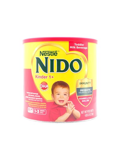 29322 - Nestle Nido Kinder 1+ Powdered Milk - 4.41 lb. - Box:  - Loc: G1