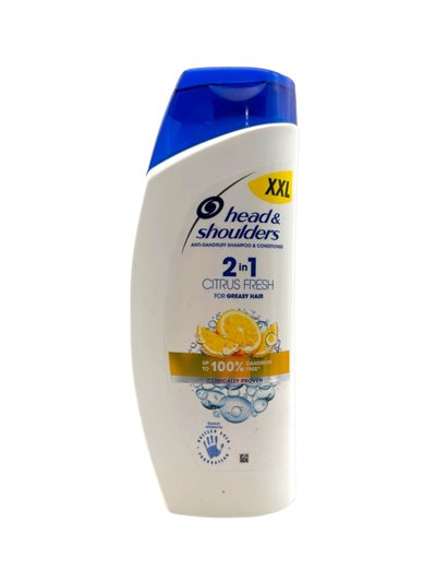 29350 - H&S Shampoo Citrus Fresh 2 In 1 - 25.36 fl. oz. (750ml) - Box:  - Loc: K10