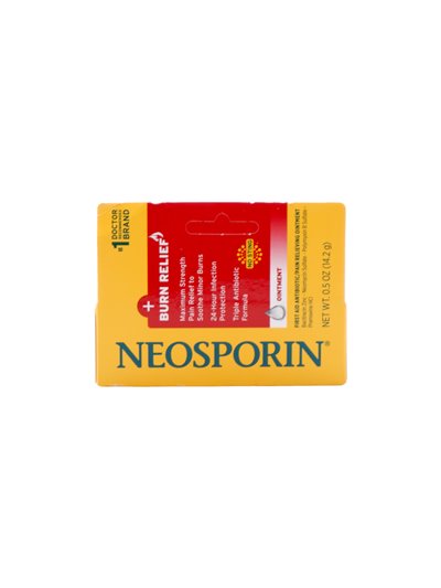 29419 - Neosporin Burn Relief Ointment, 0.5 oz - Box:  - Loc: N0