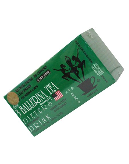 8939 - 3 Ballerina Tea - 18 Bags (Case of 36) - Box:  - Loc: R7