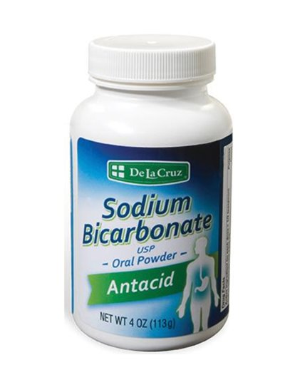 8948 - De La Cruz Sodium Bicarbonate - 4 oz. (Case of 24) - Box:  - Loc: R8