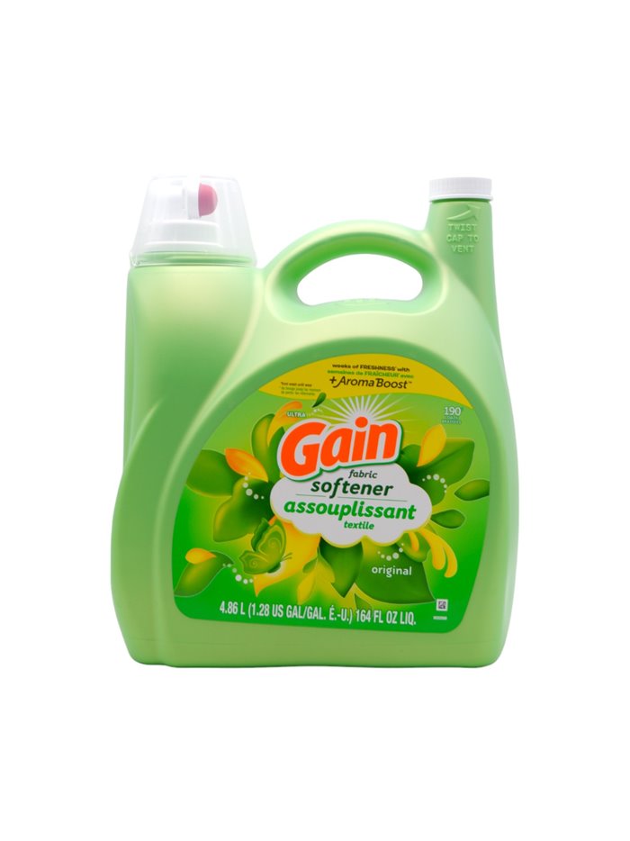 29648 - Gain Softener Assouplissant Textile (Original)  - 164 fl oz (Case Of 4).00307 - Box:  - Loc: C4