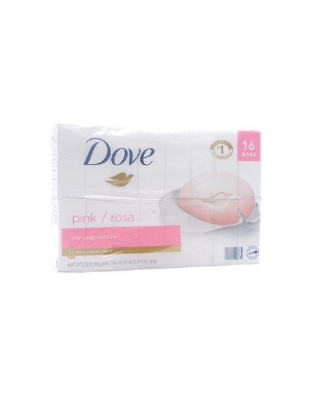 29686 - Dove Soap Pink/Rosa  - 16 Bars - Box:  - Loc: 