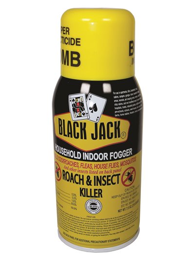 9062 - Black Jack Household Fogger Spray Bomb, 7.5 oz. - Box:  - Loc: I12