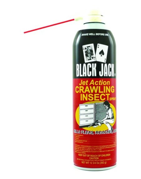 9063 - Black Jack Jet Action Crawling Insect Spray, 12.75 oz. - Box:  - Loc: I8