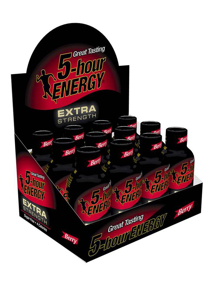 9114 - 5-Hour Energy Extra Strength, Berry - 1.93 fl. oz. (12 Pack) - Box:  - Loc: N1