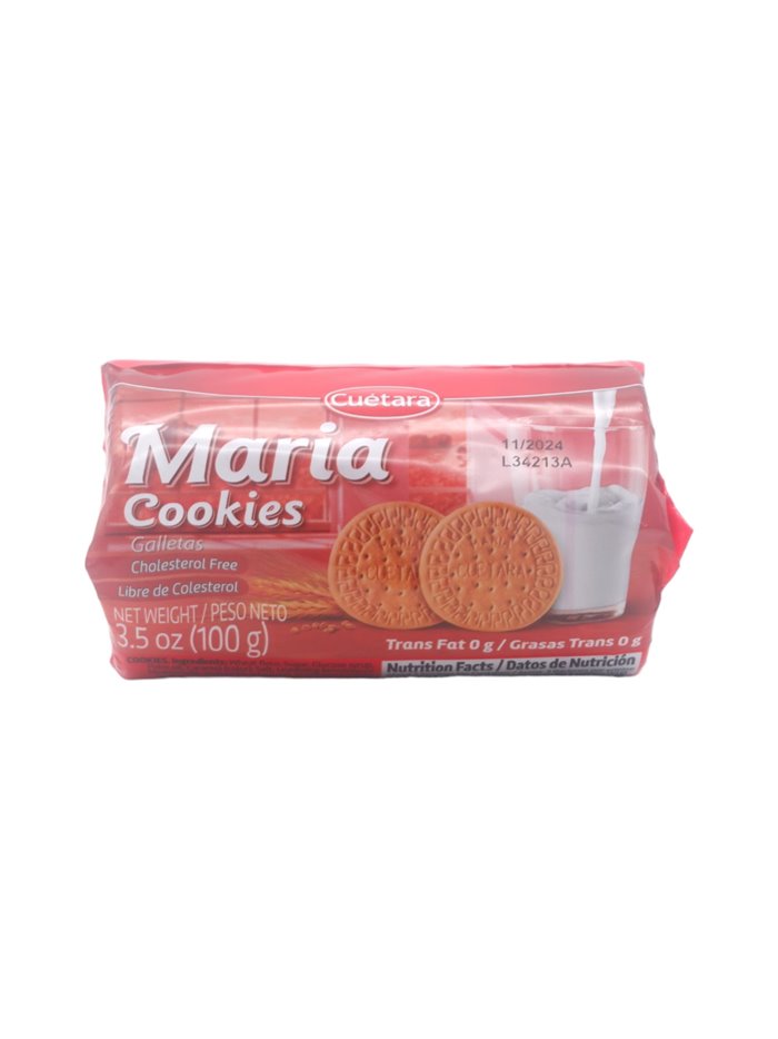 29772 - Cuetara Maria Cookies - 3.5 oz. (Case Of 24) - Box:  - Loc: N5