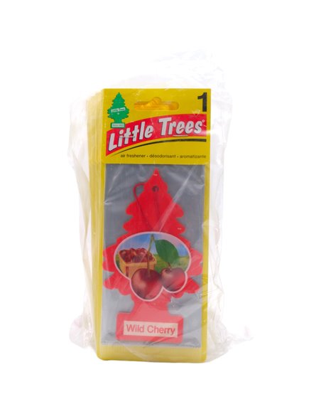 29778 - Car Freshner Little Trees Wild Cherry - 24 Pack (Case of 6Pkg) - Box:  - Loc: A6