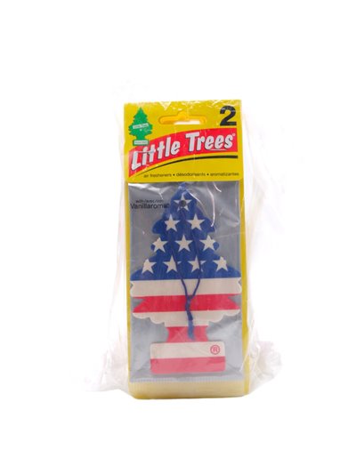 29779 - Car Freshner Little Trees America Flag - 24 Pack (Case of 6Pkg) - Box:  - Loc: A6