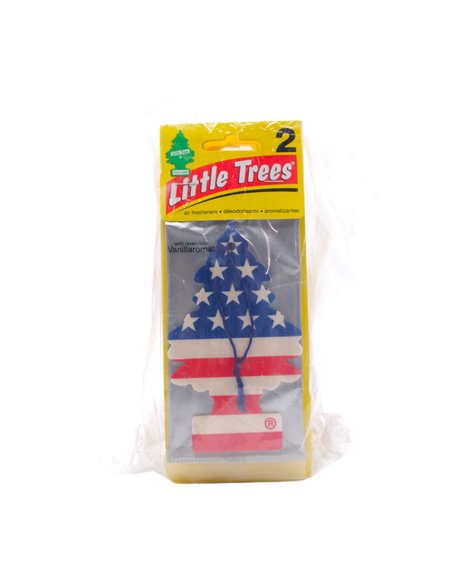 29779 - Car Freshner Little Trees America Flag - 24 Pack (Case of 6Pkg) - Box:  - Loc: A6