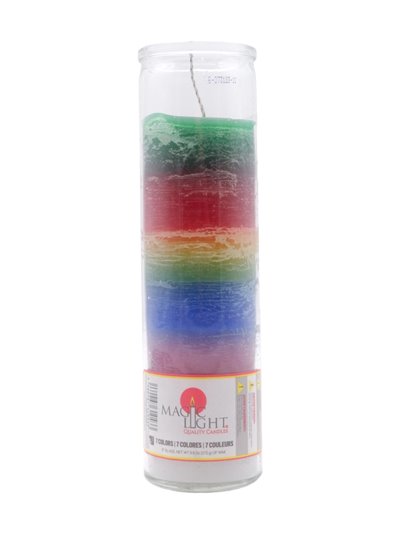 29899 - Candle 7 Days Seven Colors  - (Case of 12). 1043 - Box:  - Loc: A9