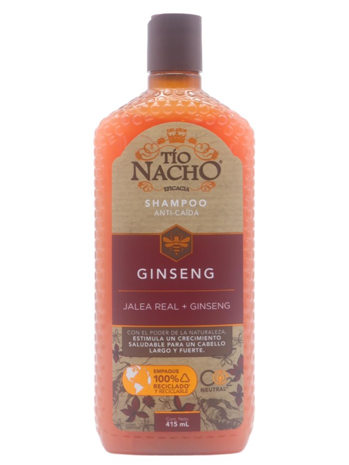 29913 - Tio Nacho Shampoo Anti - Caida Engrosador Jalae Real + Extracto Ortiga - 14. fl. oz. - Box:  - Loc: K13