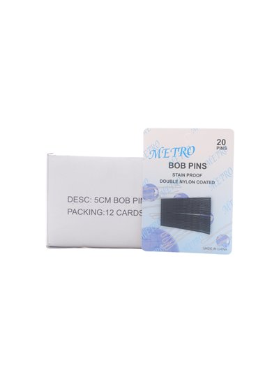 29916 - Bob Pins Regular - 20 Pcs ( 12 Packs ) - Box:  - Loc: J5