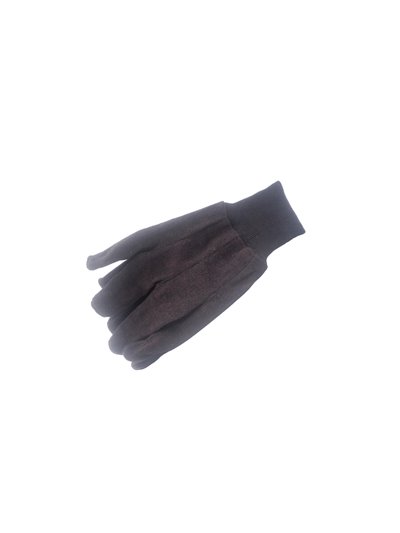 29926 - Brown Jersey Glove 60% Polyester, 40% Cotton - 12 ct. 94409 - Box:  - Loc: Q1