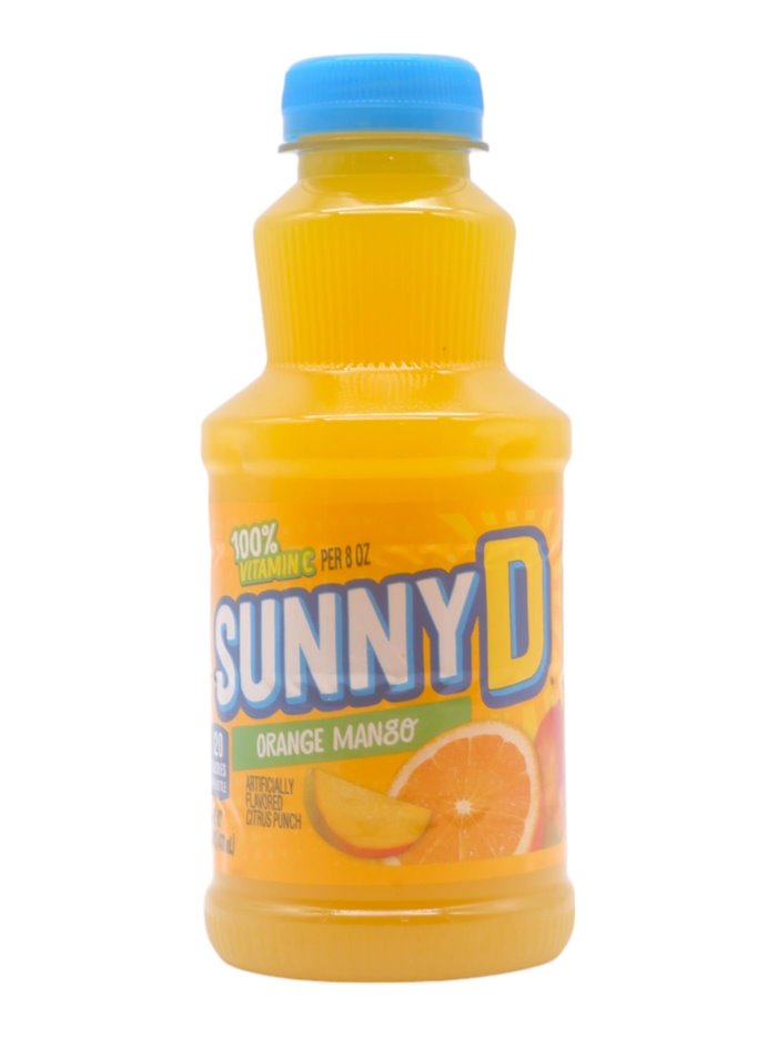 30008 - Sunny D Orange Mango - 16 fl. oz. (12 Pack) - Box:  - Loc: 42P