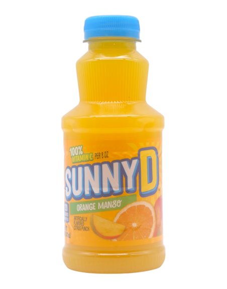 30008 - Sunny D Orange Mango - 16 fl. oz. (12 Pack) - Box:  - Loc: 42P