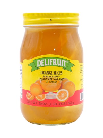 30119 - Delifruit Orange Slices  Amilbar - 20 oz. - Box:  - Loc: F1
