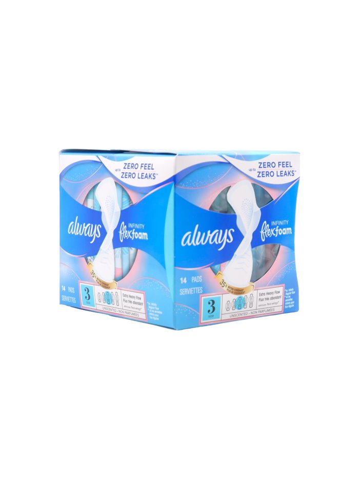 30202 - Always Infinity FlexFoam Maxi Size 3 - 6 x 14's 98828 - Box:  - Loc: E1