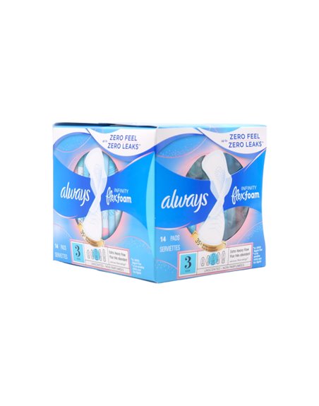 30202 - Always Infinity FlexFoam Maxi Size 3 - 6 x 14's 98828 - Box:  - Loc: E1