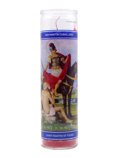 30217 - Candle Saint Martin Of Tours - (Case of 12) - Box:  - Loc: H11
