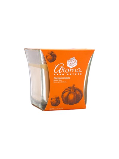 30249 - Aroma Candle Pumpkin Spice- 6/11 oz. (Case Of 6) - Box:  - Loc: H13