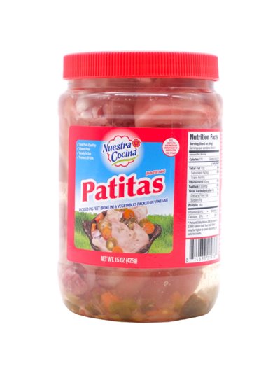 30284 - Nestra Cocina Patitas. 12/15oz - Box:  - Loc: D0