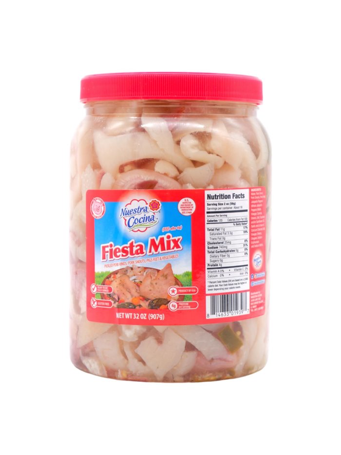 30285 - Nestra Cocina Fiesta Mix. 6/32oz - Box:  - Loc: D0