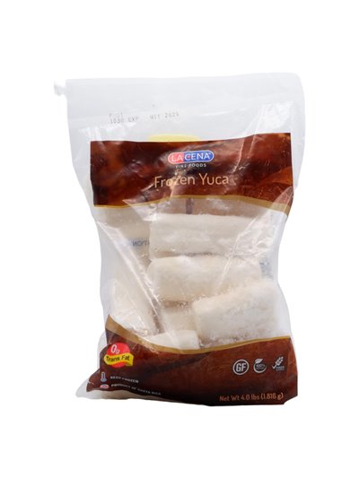 30289 - La Cena Forzen Yuca (Cassava) - 4 lb. (Case Of 8) - Box:  - Loc: NV-3