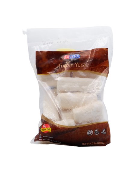 30289 - La Cena Forzen Yuca (Cassava) - 4 lb. (Case Of 8) - Box:  - Loc: NV-3